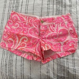 Lilly Pulitzer Walsh Shorts Size 6